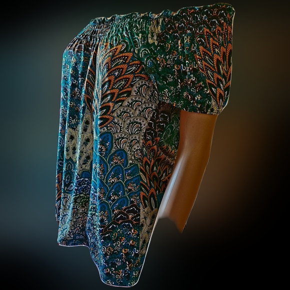 CAROL ROSE PEASANT TOP WOMEN'S SIZE MEDIUM NEW! - Picture 4 of 7